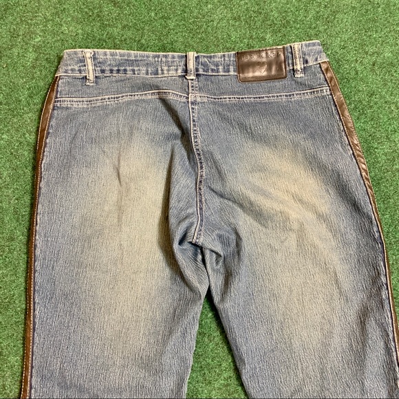 Vintage 1990's Y2k Joe Boxer Side Zipper Jeans - Picture 7 of 11